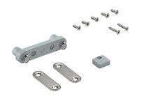 Магнітний фіксатор Hettic для механізму Pull to move, під запресування, Wing Line L, сірий