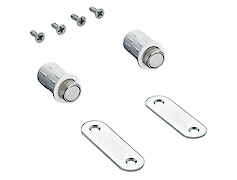 Магнитный фиксатор Hettich для механизма Pull to move, дизайн версия, под запрессовку, белый