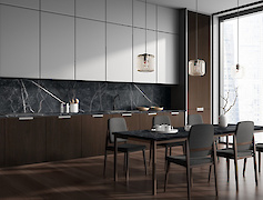 Стільниця LuxeForm 18мм S155 Мармур Річмонд 4200x600х18мм R3