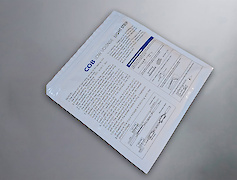 Світлодіодна стрічка (неізольована), COB , 10W/м, 24V, 5мм, білий (5500 K)