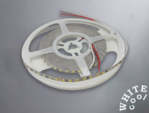 Світлодіодна стрічка (неізольована) SMD2835-120L, 24V, 13.5W/м, 8мм, білий (7000-7500K)