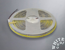 Світлодіодна стрічка (неізольована) COB-320L, 24V, 12W/м, 8мм, білий (6000-6500K), 10м