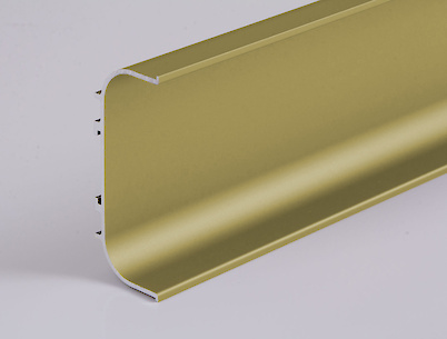 Профиль C образный для фасадов без ручек (ФБР) L= 5950 мм золото