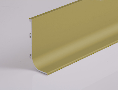 Профиль L образный для фасадов без ручек (ФБР) L= 5950 мм золото