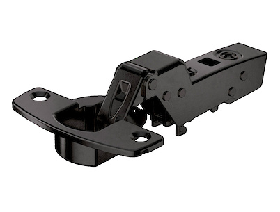 Петля Hettich Sensys 8675, внутенняя, угол открытия 110 °, без пружины, чашка TH52, черный обсидиан