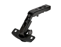 Петля Hettich Sensys 9930 для складных дверей углового шкафа без функции самозакрывания (Intermat 9930), угол открывания 50°, черный обсидиан