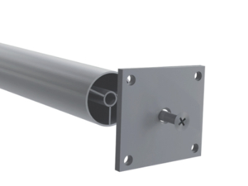 Складання ніжок з алюмінієвої круглої труби без урахування комплектуючих