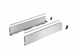 Комплект боковин AvanTech YOU, h=101 L=550, серебро