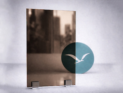 Скло Стопсол бронза 4 мм 3210х2250