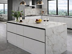 Компакт-плита Crown Dеcor 12мм RC 940 XL Торано з чорним внутрішнім наповненням