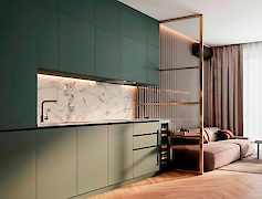 пластик Crown Dеcor RC 921 Торано 3050х1220х0,8мм