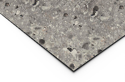 Пластик Egger F021 ST75 Тераццо Тріестіно сірий 3050ммх