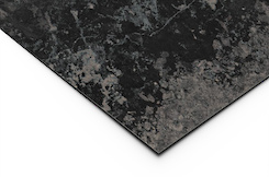 Пластик F128 PA Гранит Амбианс черный 3050x1310х0, 8мм