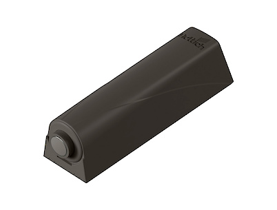 Механізм P2O Magnet Hettich, під прикручування, Короткий хід, антрацит