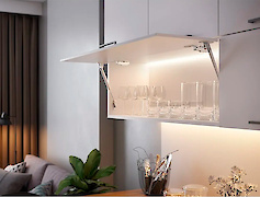 Алюмінієвий врізний кутовий під LED стрічку, GLAX GTV L =2мм, алюміній