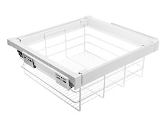 Кошик-шухляда з дроту Elite GTV 700 мм з доводчиком, колір білий