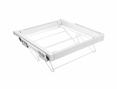 Кошик для взуття з дроту Elite GTV 700 мм з дотягувачем, білий