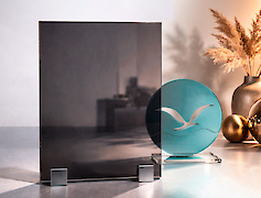 Скло 4 мм Planibel Dark Grey 3210х2250