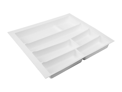 Лоток для столових приладів Volpato для модуля шириною 600мм (540х490), білий