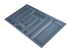 Лоток для столових приладів Standart  (830х480), сірий