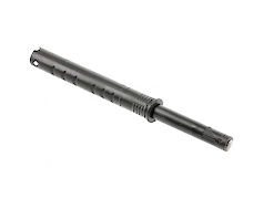 Виштовхувач для фасадів GTV SALTO NOVA врізний довгийз гумовим закінченням, чорний