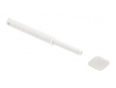 Виштовхувач для фасадів GTV SALTO NOVA довгий врізний з магнітним закінченням, білий