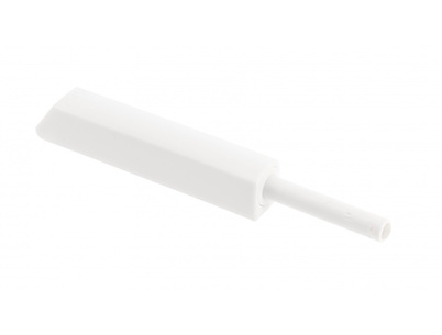 Виштовхувач для фасадів GTV SALTO NOVA накладний довгий з силіконовим закінченням, білий