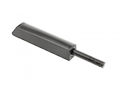 Виштовхувач для фасадів GTV SALTO NOVA накладний довгий з силіконовим закінченням, чорний