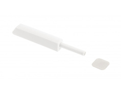 Виштовхувач для фасадів GTV SALTO NOVA накладний довгий з магнітним закінченням, білий