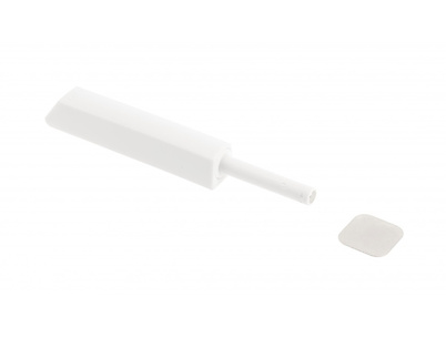 Виштовхувач для фасадів GTV SALTO NOVA накладний довгий з магнітним закінченням, білий