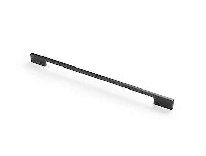 Мебельная ручка GTV EXTEND C=320 мм, L=350 мм, матовый черный  (UA-EXTEND-320-20M)