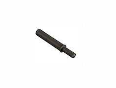 Выталкиватель для фасадов P2O PIN Hettich с буфером, врезной, короткий ход, антрацит