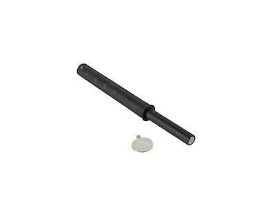 Выталкиватель для фасадов P2O Magnet Hettich,  с магнитным окончанием, врезной, длинный ход, антрацит