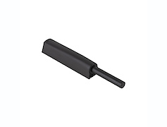 Выталкиватель для фасадов P2O PIN Hettich с буфером, накладной, длинный ход, антрацит