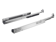 Напрямна Hettich Quadro V6 5D M, повного висування з демпфером Silent System, L=450 мм, (30 кг)