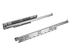 Напрямна Hettich Quadro 2D P2O часткового висунення з системою Push to open L = 250 мм, 25кг, ДСП 16мм,