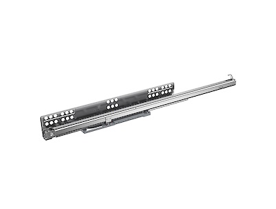 Напрямна Hettich Quadro 2D P2O часткового висунення з системою Push to open L = 550 мм, 25кг, ДСП 16мм, ліва