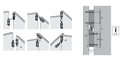 Подвес Multi-Clip Hettich (1009684)