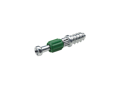 Ввинчиваемый дюбель Twister с саморезом DU 243T для Rastex 15 Hettich длина 20мм