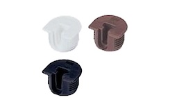  Полкодержатель Hettich​​​​​​​ VB135, пластмассовый, черный