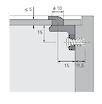Соединитель задней стенки RV 3 Hettich 