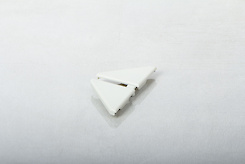 Комплект заглушок Scilm до отбортовки h=30мм сірий