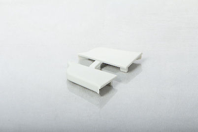 Комплект заглушок Scilm до отбортовки h=45мм сірий