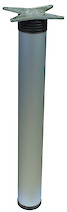 Опора (нога) алюминиевая Scilm d=105mm, высота 820-870мм