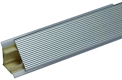 Отбортовка алюмінієва трикутна Scilm H=30мм L=4000мм рифлена