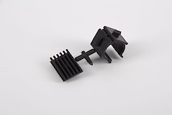 Пластина з кліпсою для ніжки Scilm для алюмінієвого і пластикового цоколя