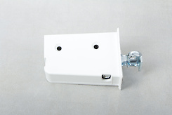 Підвіс кухонний Scilm під прикручування для верхнього модуля, лівий білий