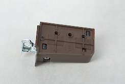 Підвіс кухонний Scilm під прикручування для верхнього модуля, лівий коричневий