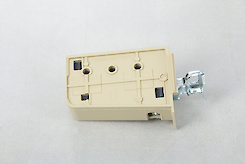 Підвіс кухонний Scilm під прикручування для верхнього модуля, правий бежевий