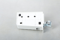 Підвіс кухонний Scilm під прикручування для верхнього модуля, правий білий